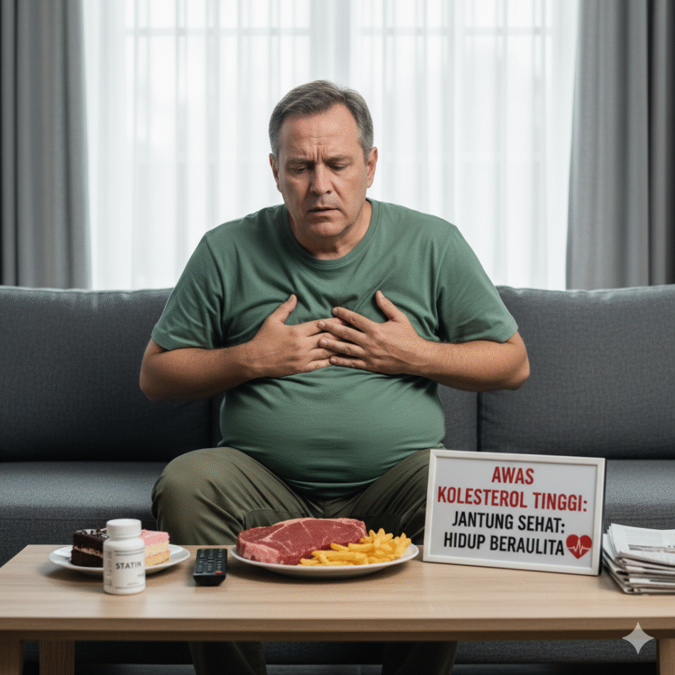 Ciri Ciri Kolesterol Tinggi dan Dampaknya